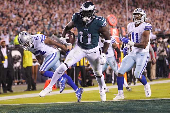 Philadelphia Eagles receiver A.J. Brown